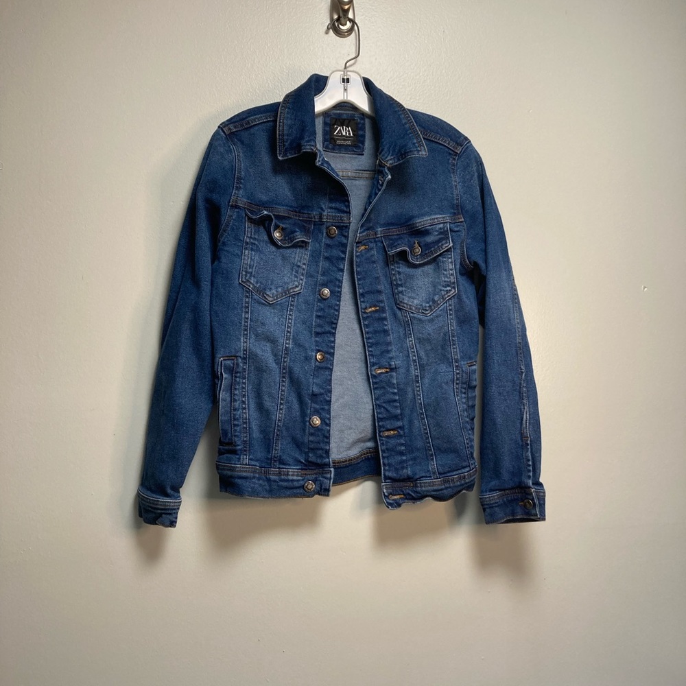 Zara Blue Jean Jacket
